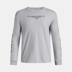 UA Varsity Patch Boys' Long Sleeve