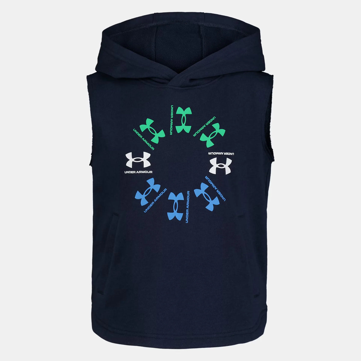 UA Rival Terry Little Boys' Sleeveless Hoodie