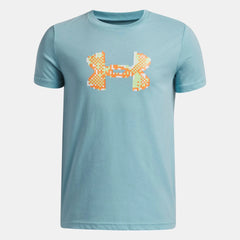 UA Pixel Logo Boys' Short Sleeve