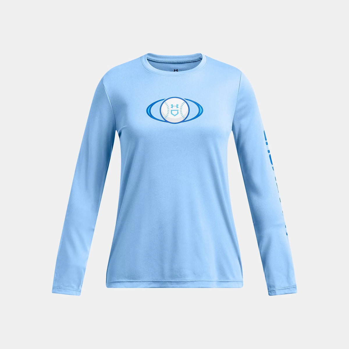 UA Softball Graphic Girls' Long Sleeve
