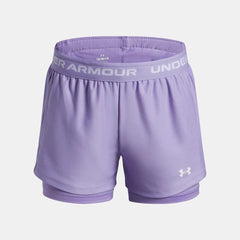 UA Tech™ Play Up Girls' 2-in-1 Shorts