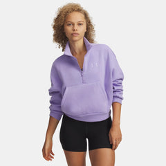 UA Icon Fleece Women's Oversized ½ Zip