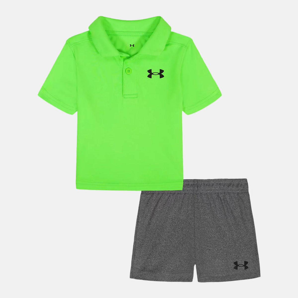UA Polo Tech Newborn Boys' Shorts Set