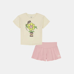 UA Flare Little Girls' Shorts Set