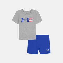 UA Flag Logo Newborn Boys' Set