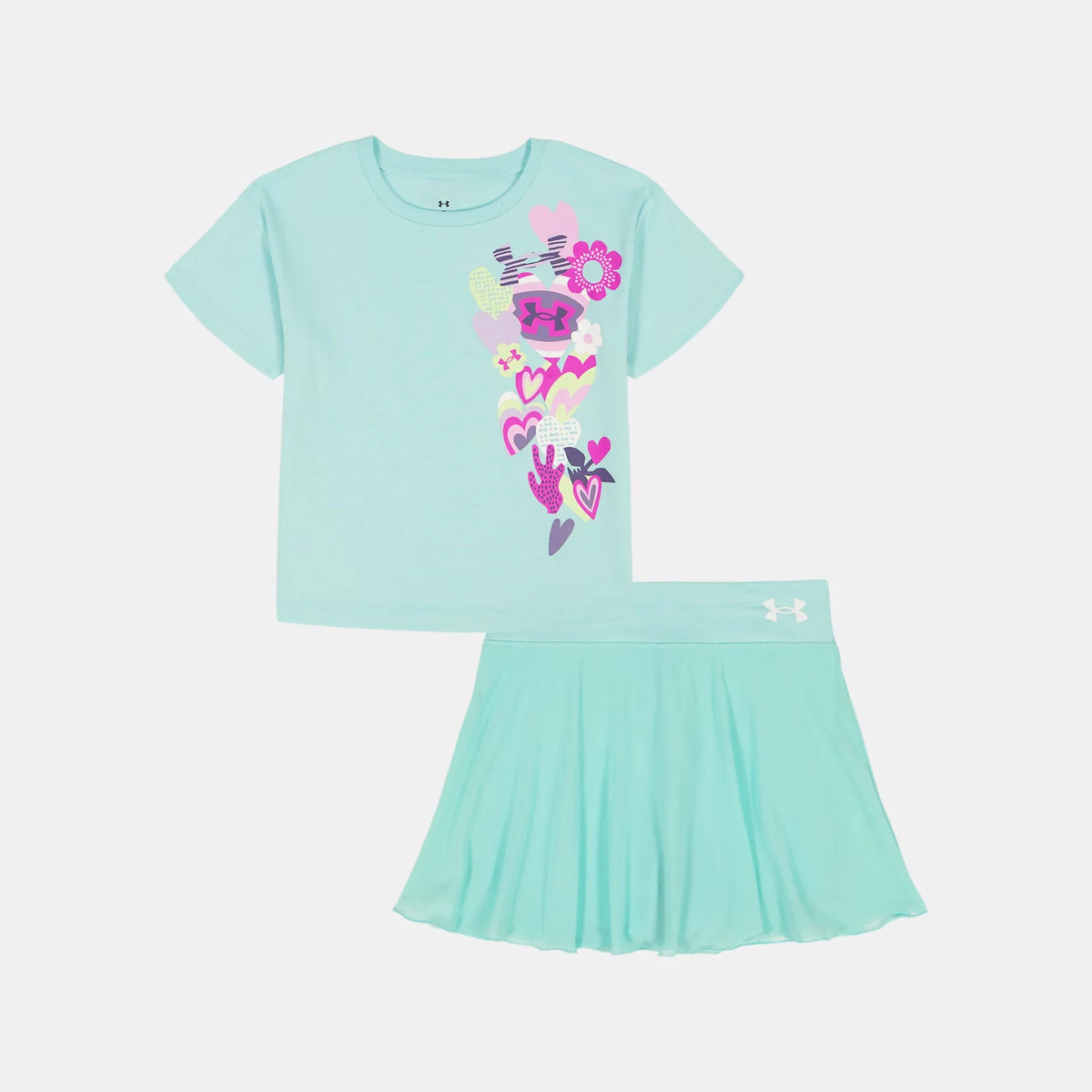 UA Stretch Mesh Toddler Girls' Skort Set