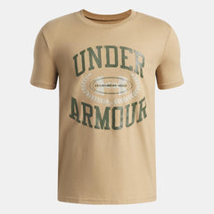 UA Crest Logo Boys' Short Sleeve