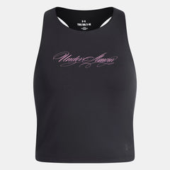 UA Motion Foil Girls' Crop Tank