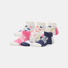 UA Essential Kids' 6-Pack No-Show Socks