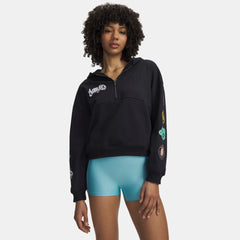 UA x R21 x Unrivaled Logos Women's ½ Zip Hoodie