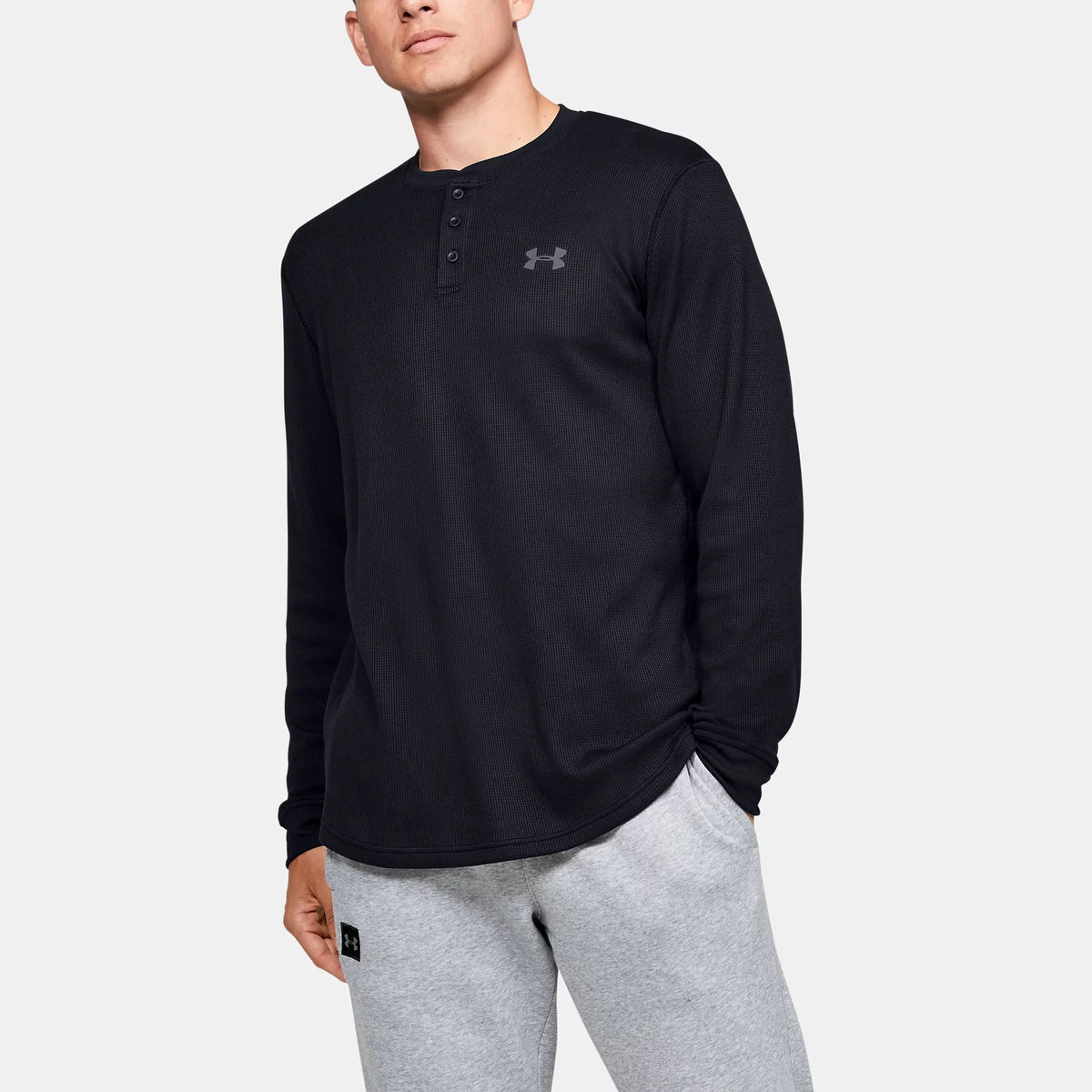 UA Waffle Men's Henley