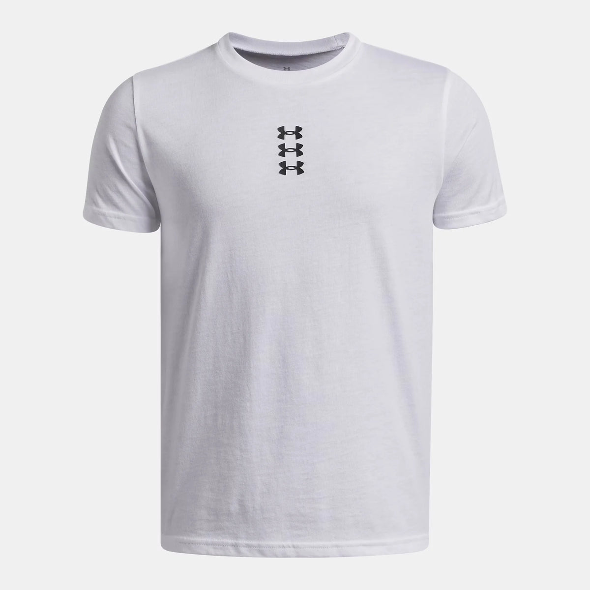 UA Hoops Triple Logo Boys' Short Sleeve